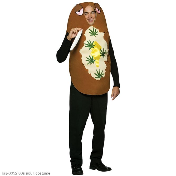 Totally Baked Potato Adult Costume - Click Image to Close