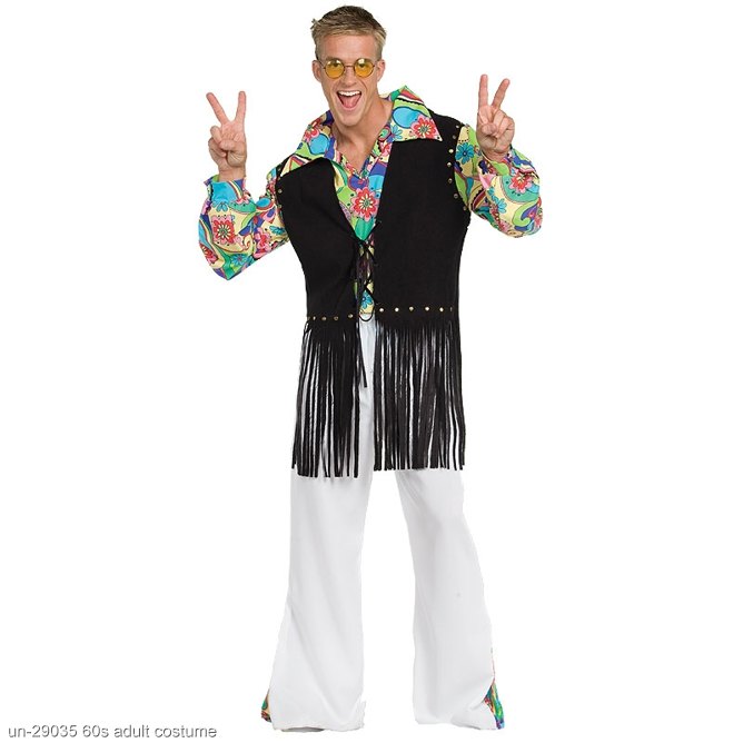 Outta Sight Hippie Adult Costume