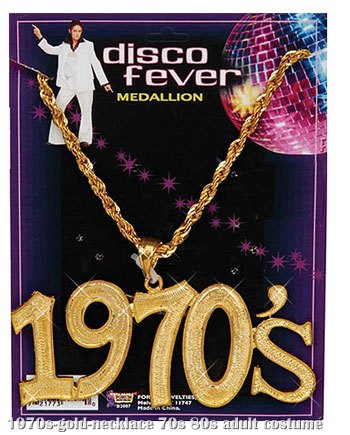 1970's Gold Necklace - Click Image to Close