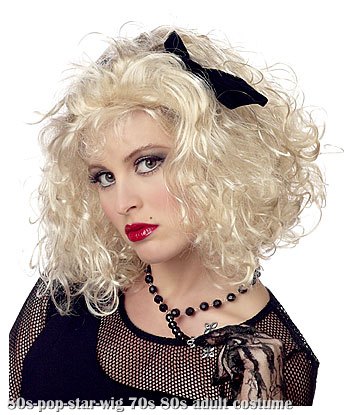 80s Pop Star Wig - Click Image to Close