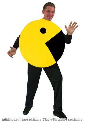 Adult Pac Man Costume - Click Image to Close