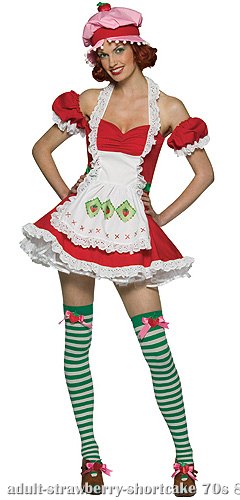 Adult Strawberry Shortcake Costume
