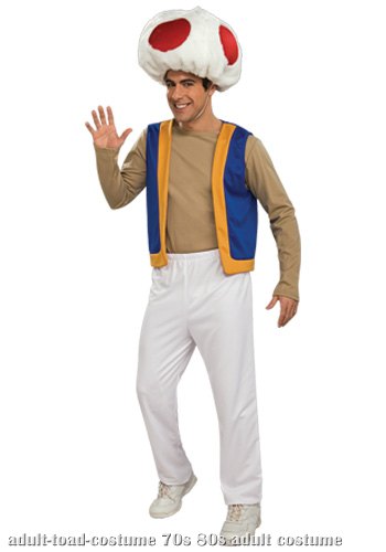 Adult Toad Costume - Click Image to Close