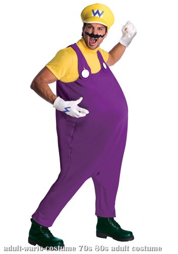 Adult Wario Costume - Click Image to Close