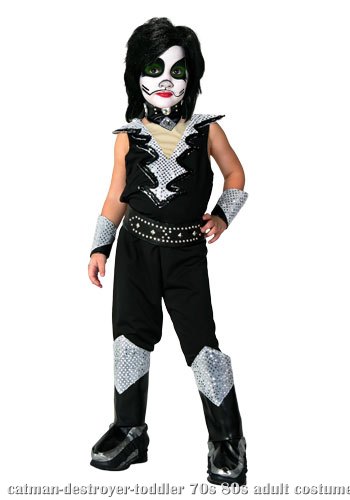 Toddler Authentic Catman Destroyer Costume - Click Image to Close