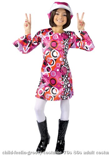 Child Feelin' Groovy Costume - Click Image to Close