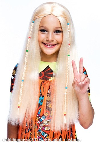 Child Hippie Wig