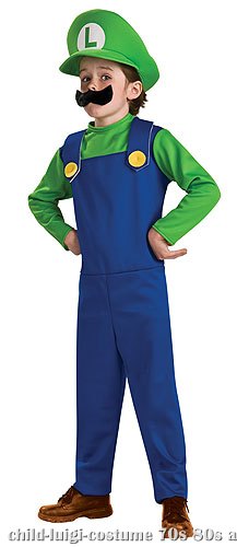 Child Luigi Costume - Click Image to Close