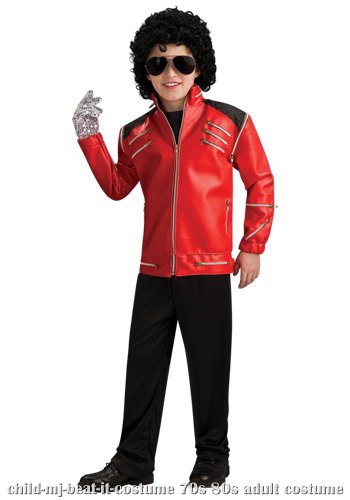 Child Beat It Michael Jackson Jacket - Click Image to Close