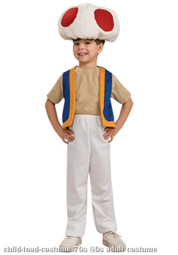 Child Toad Costume - Click Image to Close