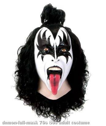 Full KISS Demon Mask - Click Image to Close