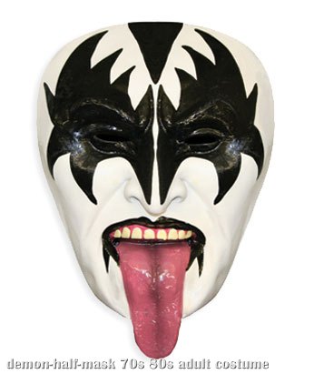 KISS Demon Half Mask - Click Image to Close