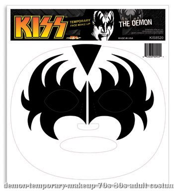 KISS Demon Halloween Make Up - Click Image to Close