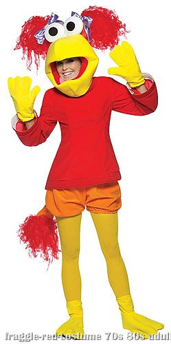 Red Fraggle Rock Costume - Click Image to Close