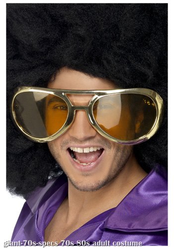 Giant 70s Disco Shades - Click Image to Close