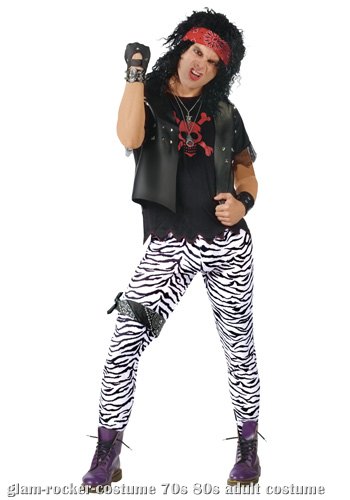 Glam Reality Rock Star Costume - Click Image to Close