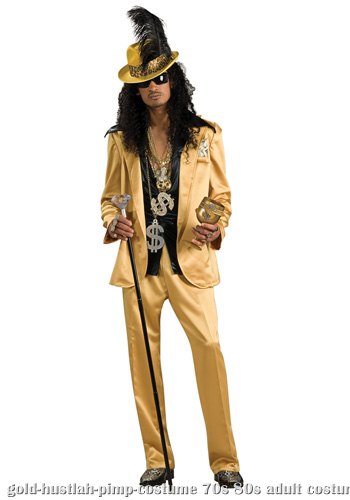 Gold Hustlah Pimp Costume