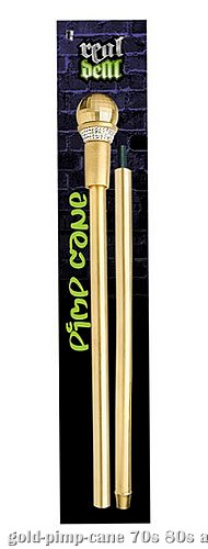 Gold Money Pimp Cane