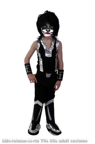 Kids Screenprint KISS Catman Costume - Click Image to Close