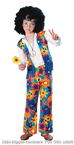 Kids Hippie Costume - Click Image to Close