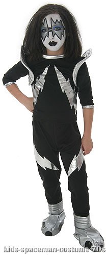 Kids Spaceman KISS Costume - Click Image to Close