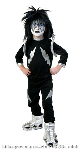 Kids Screenprint KISS Spaceman Costume