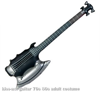 Inflatable KISS Demon Axe Guitar - Click Image to Close