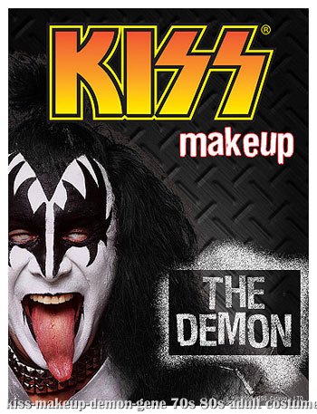 Gene Simmons Demon KISS Makeup - Click Image to Close