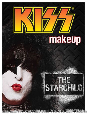 KISS Starchild Makeup Paul Stanley - Click Image to Close