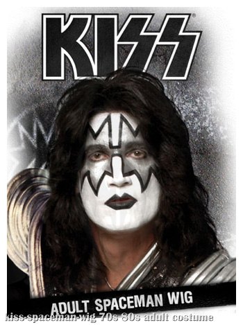 KISS Spaceman Wig - Click Image to Close