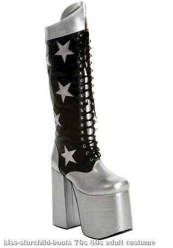 KISS Rock the Nation Starchild Boots