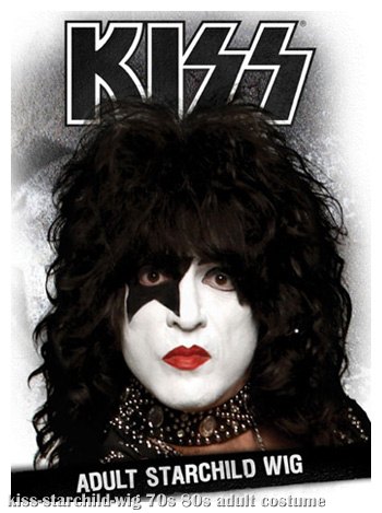 KISS Starchild Wig - Click Image to Close