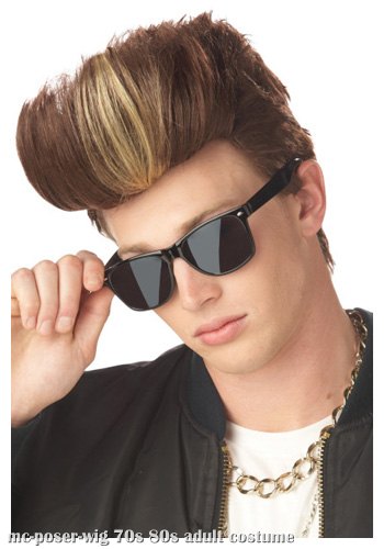 MC Poser Rapper Wig - Click Image to Close