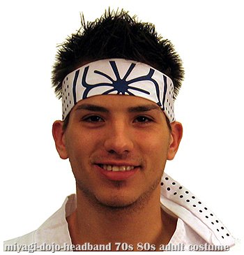 Karate Kid Miyagi Dojo Headband