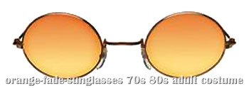 Orange Fade Sunglasses - Click Image to Close