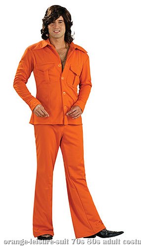 Orange Leisure Suit - Click Image to Close