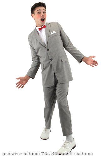 Adult Pee-Wee Costume - Click Image to Close