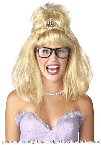 Prom Queen Geek Wig - Click Image to Close