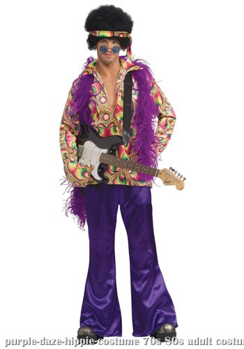 Purple Daze Hippie Costume