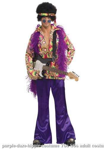 Purple Daze Hippie Costume - Click Image to Close