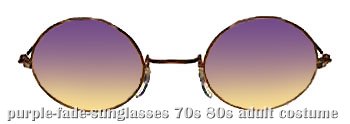 Purple Fade Sunglasses - Click Image to Close