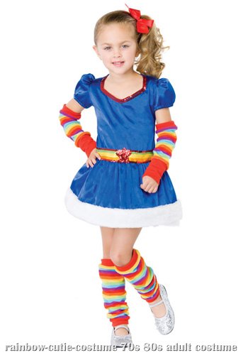 Girls Rainbow Cutie Costume