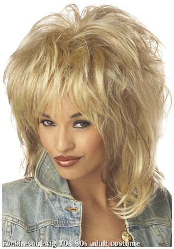 Rockin Soul Blonde Wig - Click Image to Close