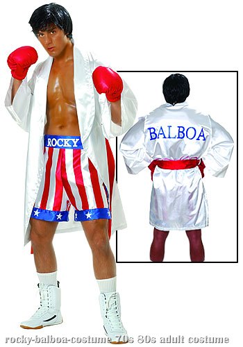 Adult Rocky Costume - Click Image to Close