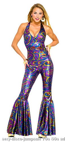 Sexy Disco Jumpsuit - Click Image to Close