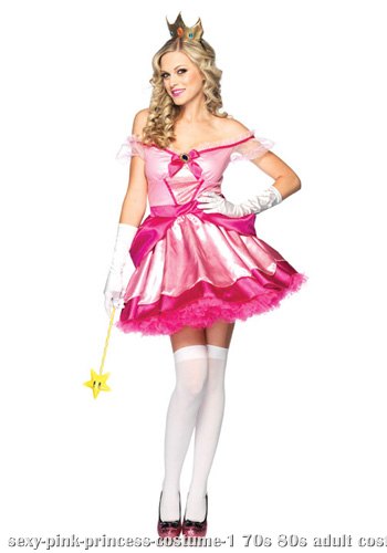 Delightful Pink Princess Costume