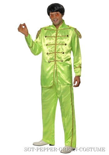 Green Sgt Pepper Beatles Costume