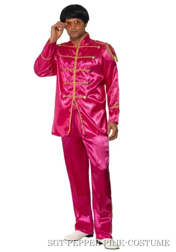 Pink Sgt Pepper Beatles Costume - Click Image to Close