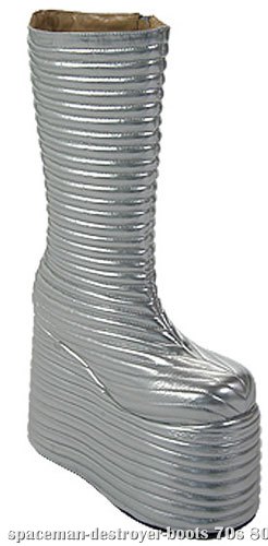 Spaceman KISS Destroyer Boots - Click Image to Close