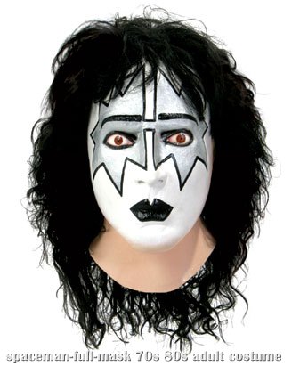 Full KISS Spaceman Mask - Click Image to Close